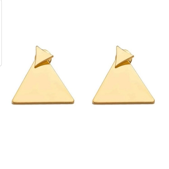 *Nina* Triangle earrings - Picture 3 of 3
